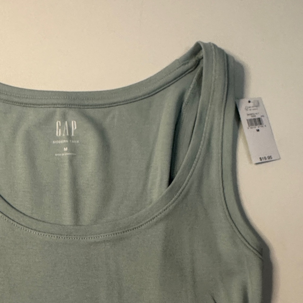 GAP Soft Blue Tank Top - Picture 2 of 3